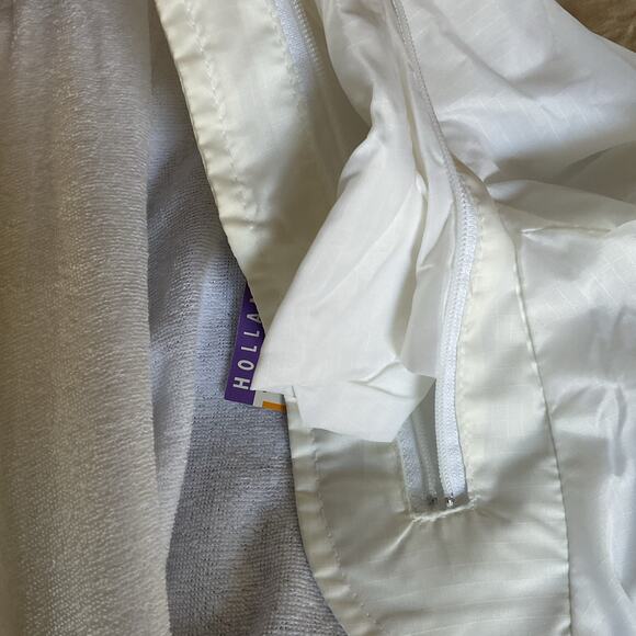 Vintage Y2K Holland America Line Windbreaker 90s Cruise Ship Jacket Patchwork  L - Picture 10 of 16